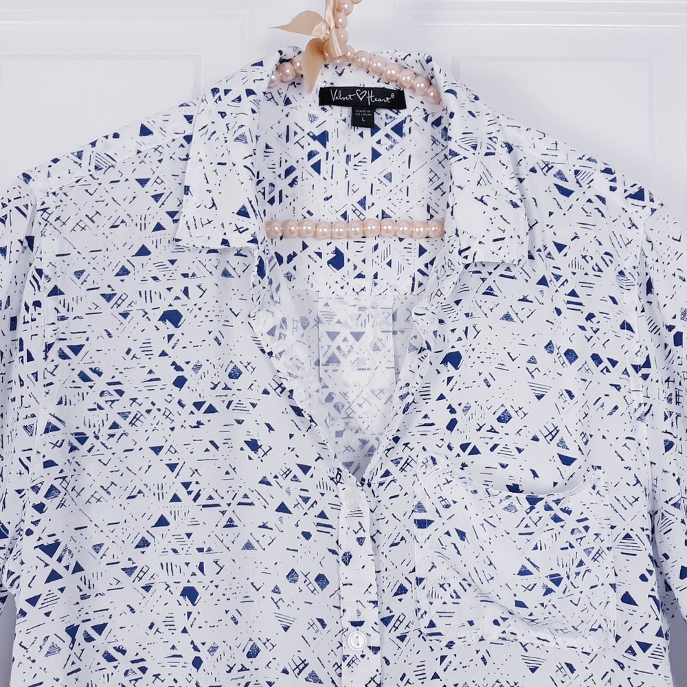 VELVET HEART BLOUSE